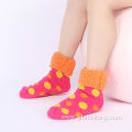 Non-skid Thermal House Fuzzy Slipper Socks Women